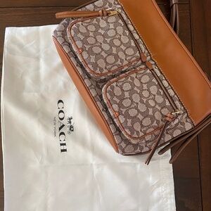 New, never used Coach C5434 Andie Shoulder Bag In Signature Textile Jacquared